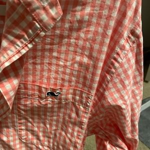 Vineyard Vines Button Down Dress Shirt Checkered